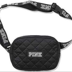 PINK Victoria’s Secret Quilted Shoulder/Belt Bag